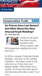 Mobile Screenshot of conservativetruth.org